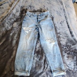 American Eagle Curvy mom jean